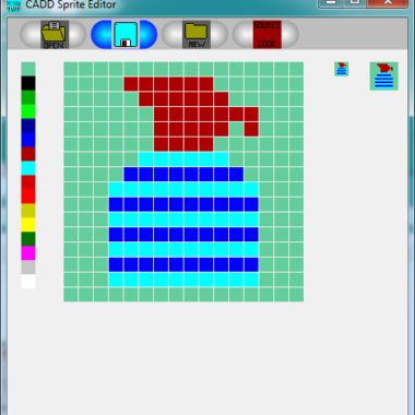 CaDD TI Sprite Editor